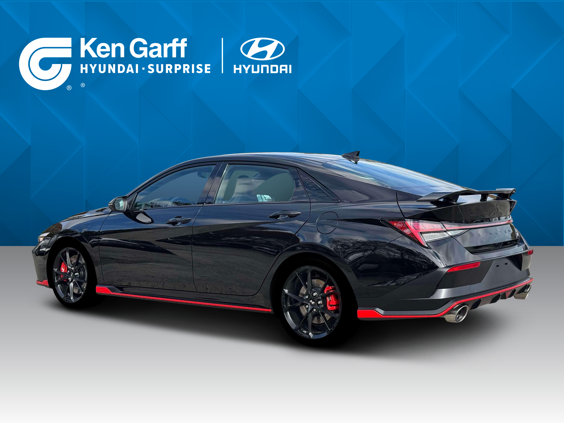 New 2026 Abyss Black Hyundai Sedan image 4