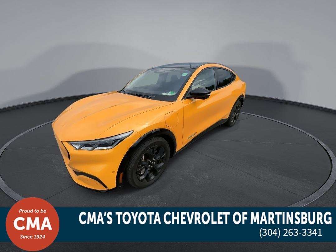 Used 2023 Cyber Orange Metallic Tri-Coat FORD PREMIUM image 4