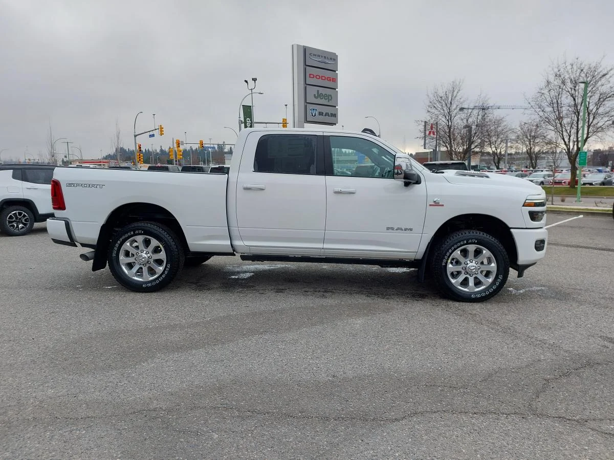 New 2026 White RAM Laramie image 4