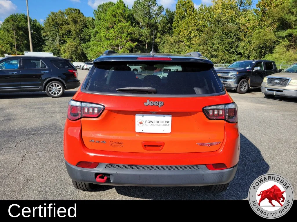 Used 2018 Orange Jeep Trailhawk image 5