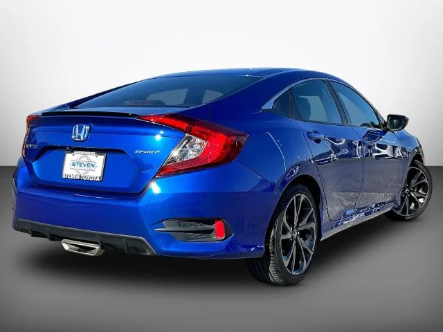 Used 2021 Blue Honda Sport image 6