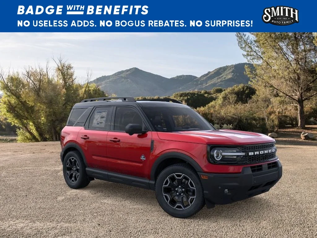 New 2026 Ruby Red Metallic Tinted Clearcoat Ford Outer Banks® image 8