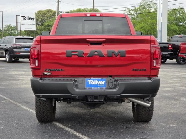 New 2026 Molten Red Pearl-Coat Exterior Paint RAM Rebel image 5