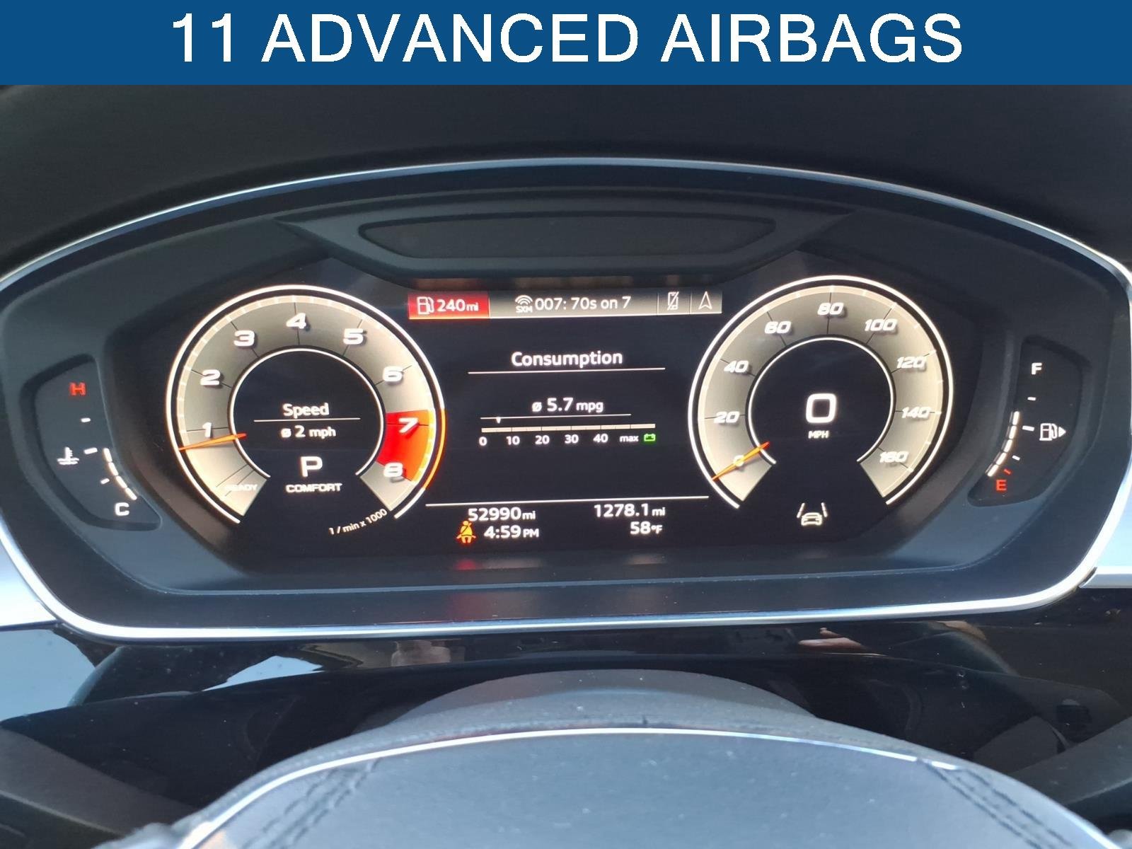 Used 2021 Glacier White Metallic Audi  image 14