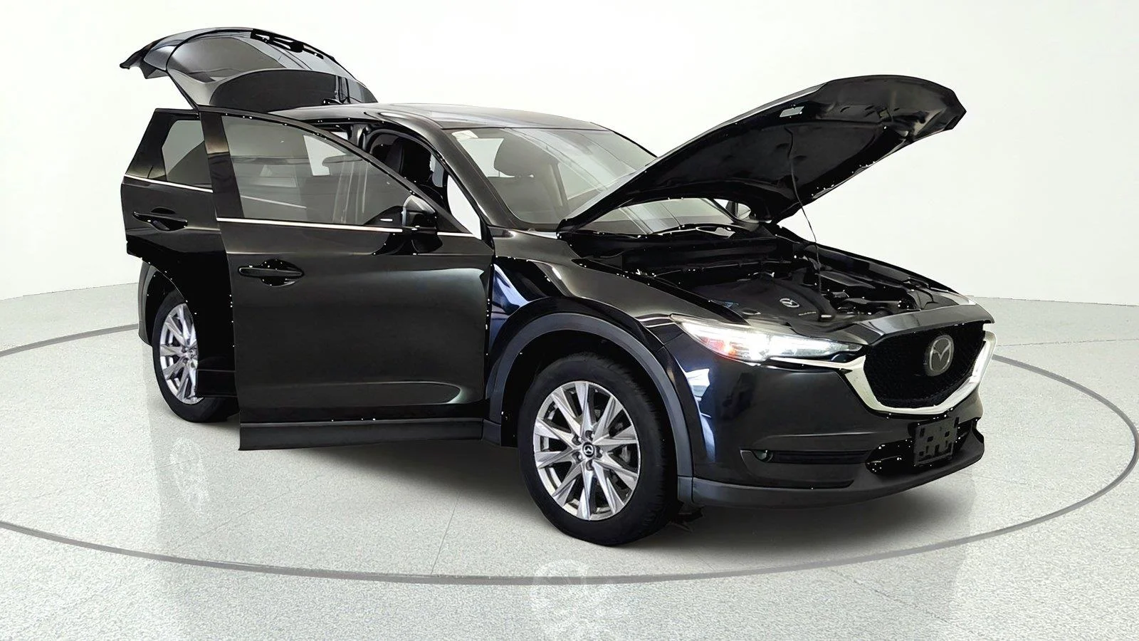 Used 2021 Jet Black Mica Mazda Grand Touring image 7