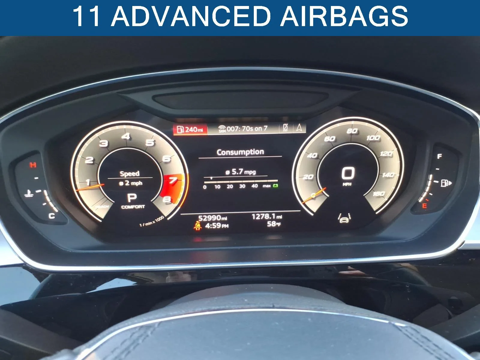 Used 2021 Glacier White Metallic Audi  image 14
