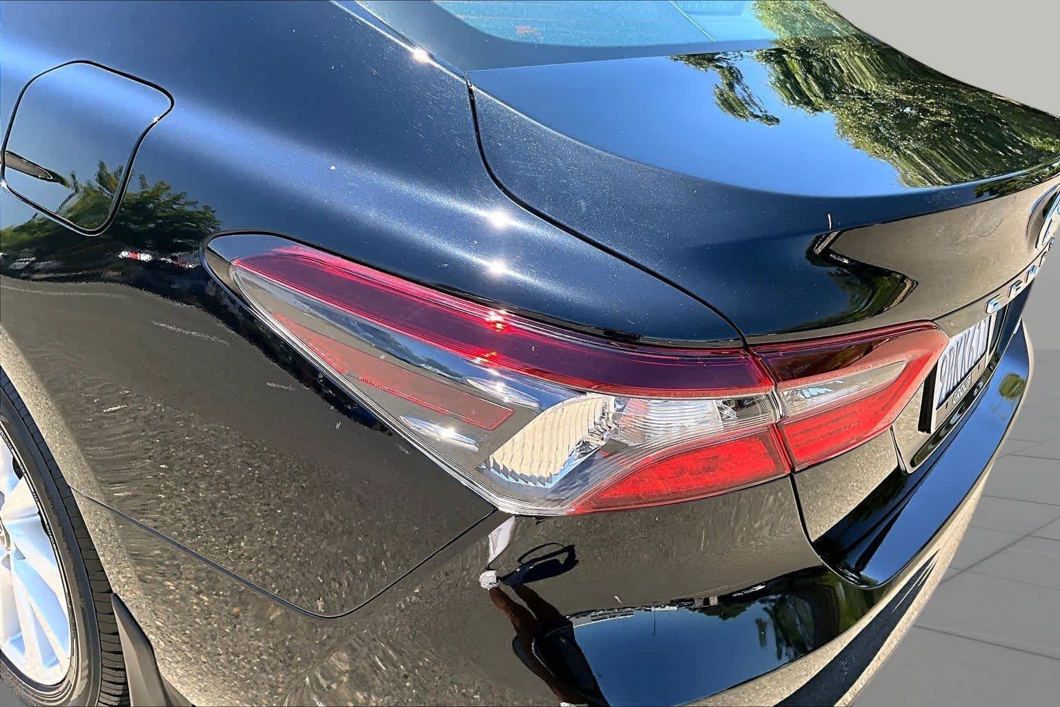 Certified Used 2022 Midnight Black Metallic Toyota LE image 28