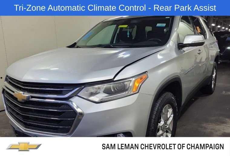 Used 2019 SILVER ICE METALLIC Chevrolet LT Cloth image 1