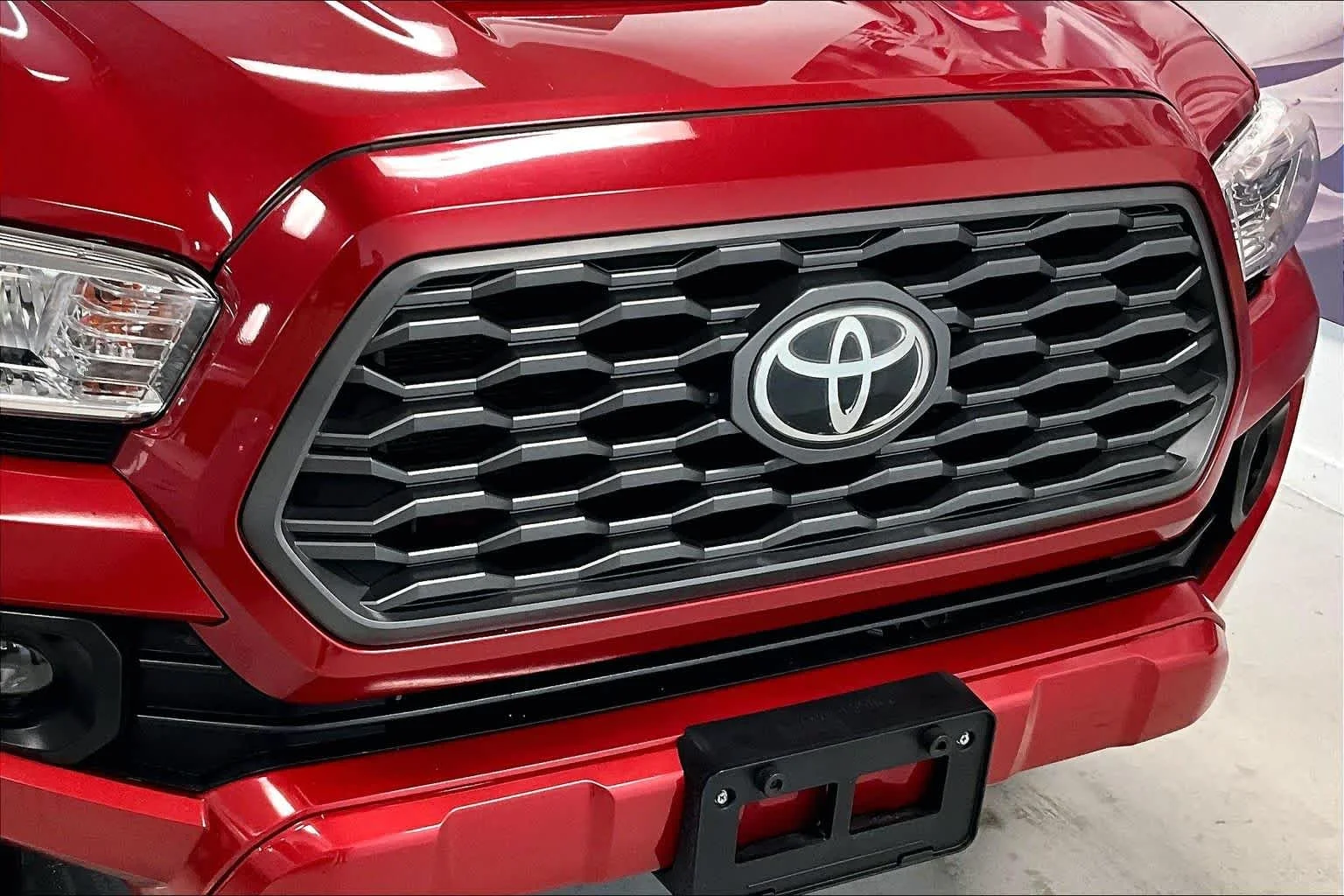 Used 2020 Barcelona Red Metallic Toyota TRD Sport image 30