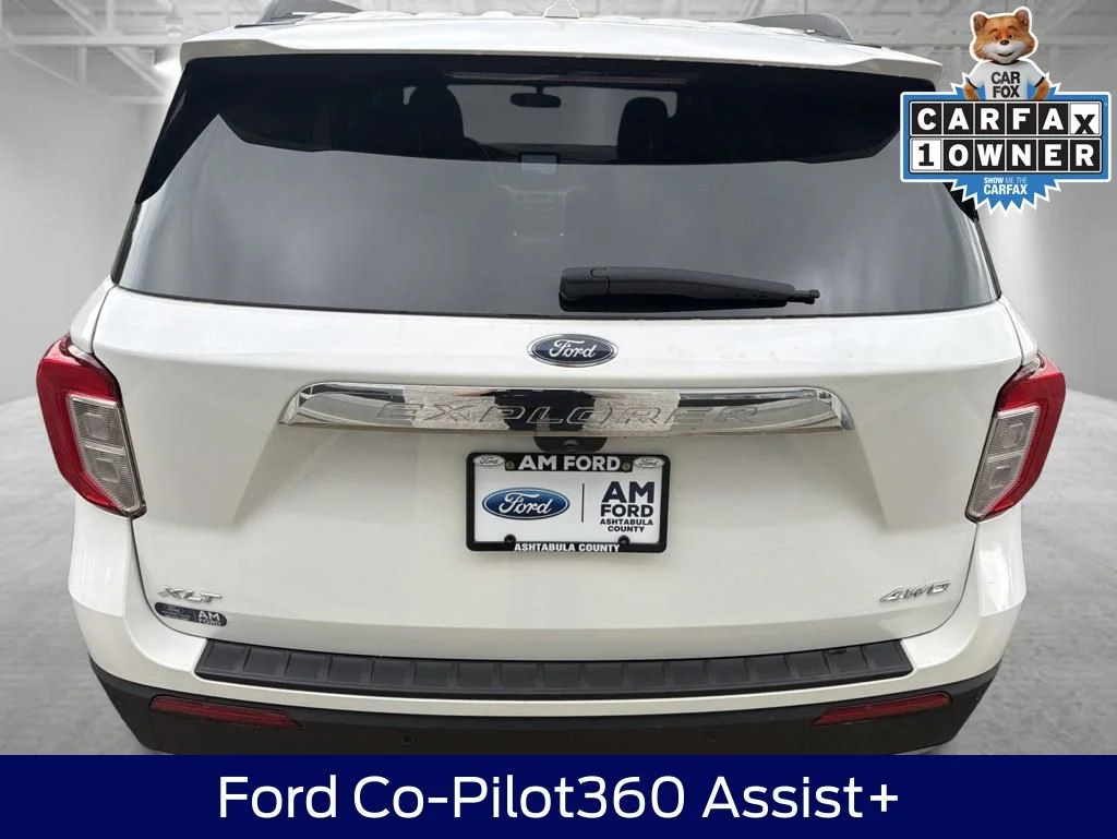 Certified Used 2023 White Metallic Ford XLT image 5
