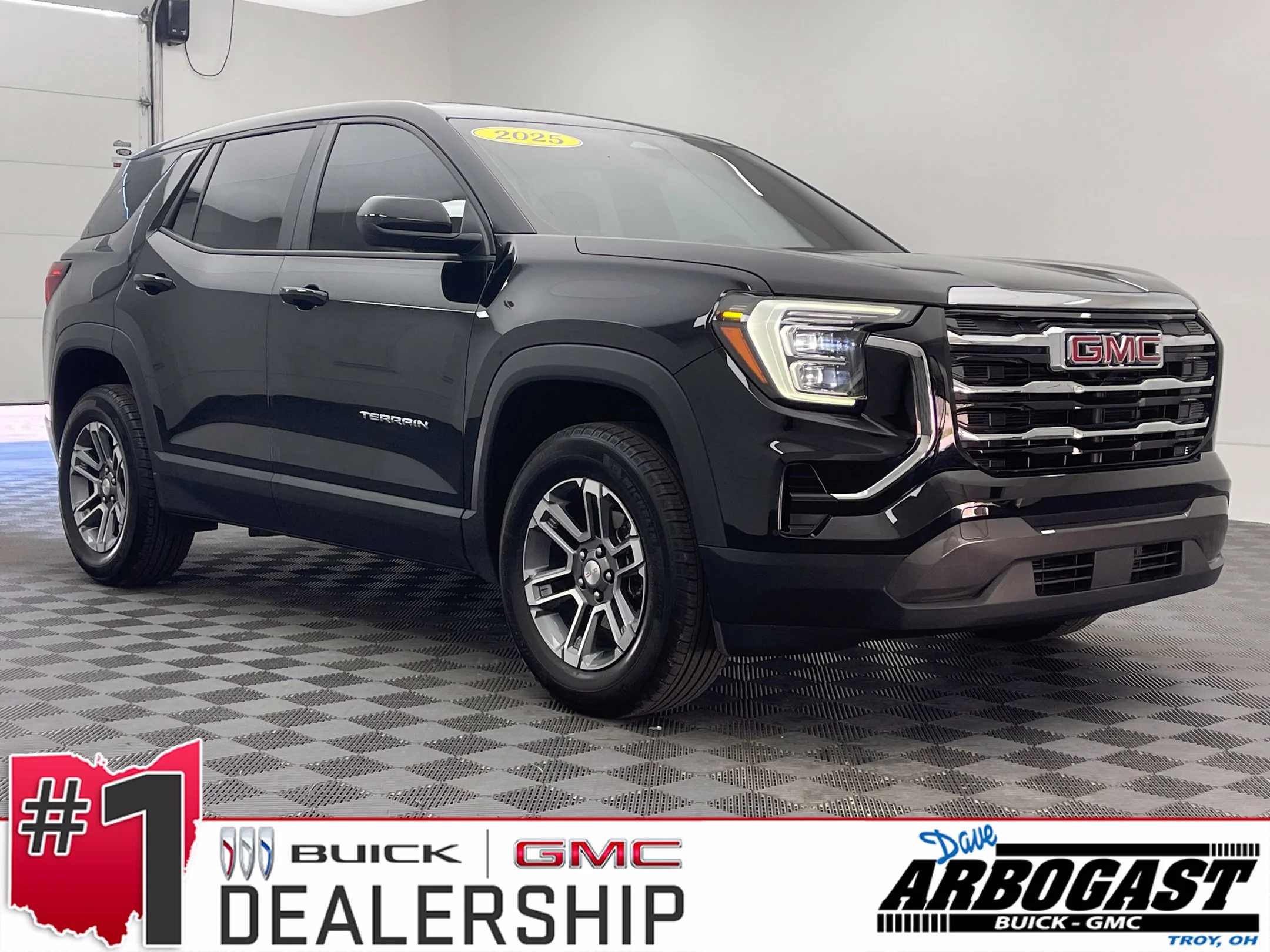 Used 2025 Ebony Twilight Metallic GMC Elevation image 1