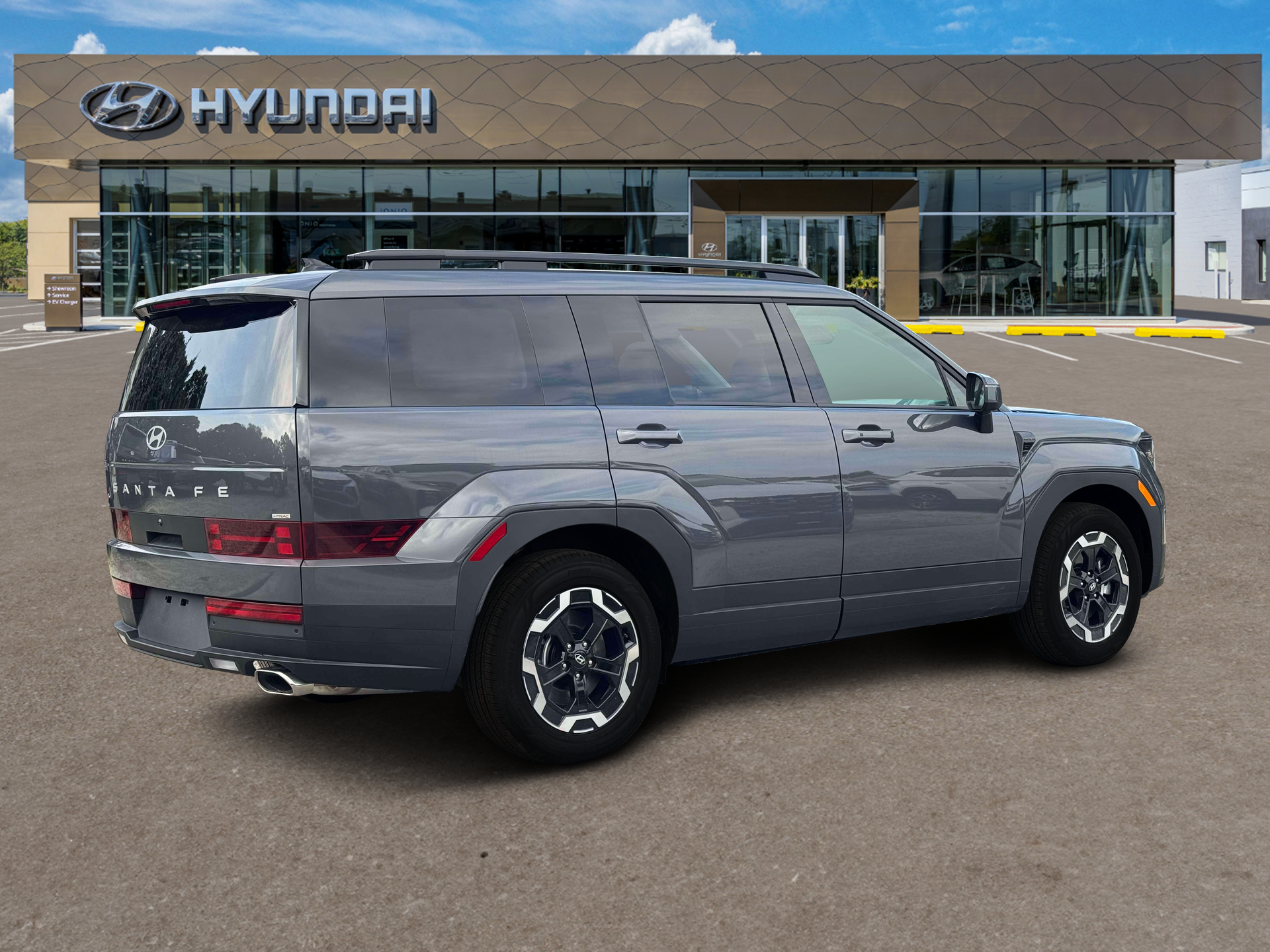New 2027 Ecotronic Gray Hyundai SEL AWD image 8