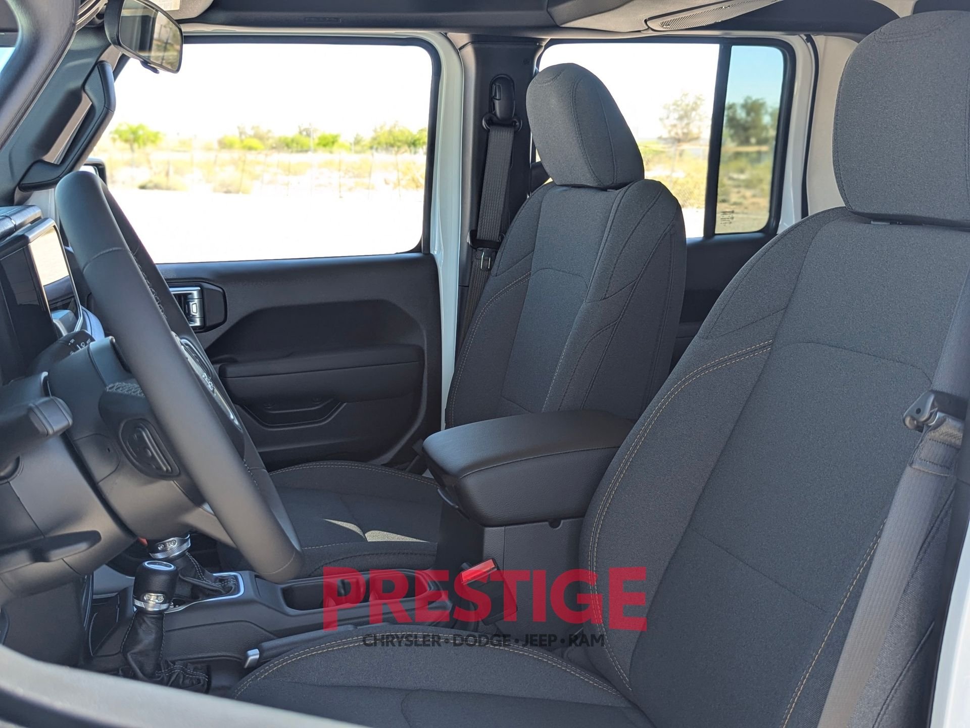 New 2026 Bright White Clear-Coat Exterior Paint Jeep Sport S image 22