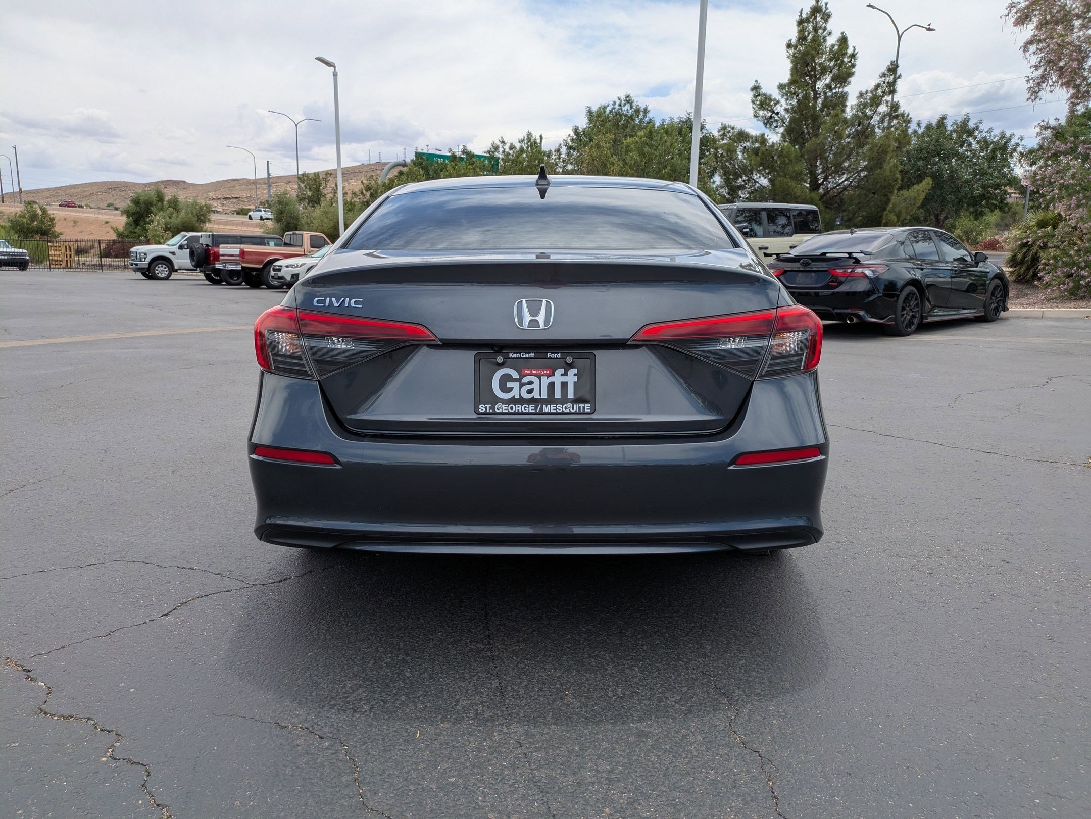 Used 2024 Gray Metallic Honda LX image 4