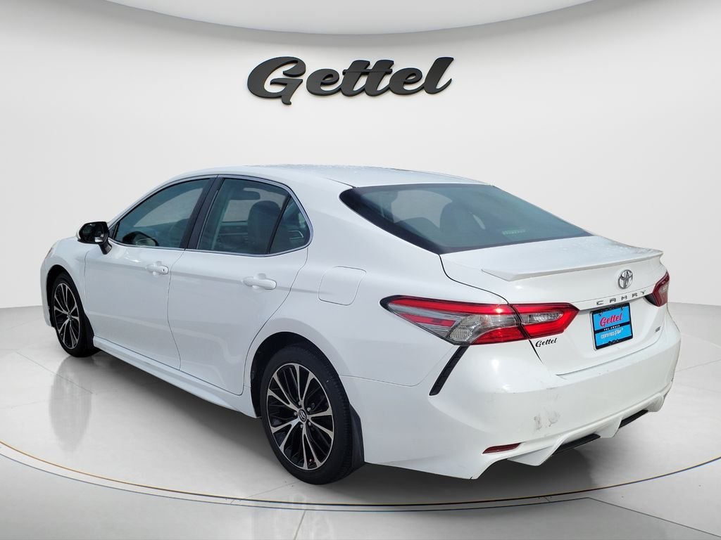 Certified Used 2018 White Toyota SE image 7
