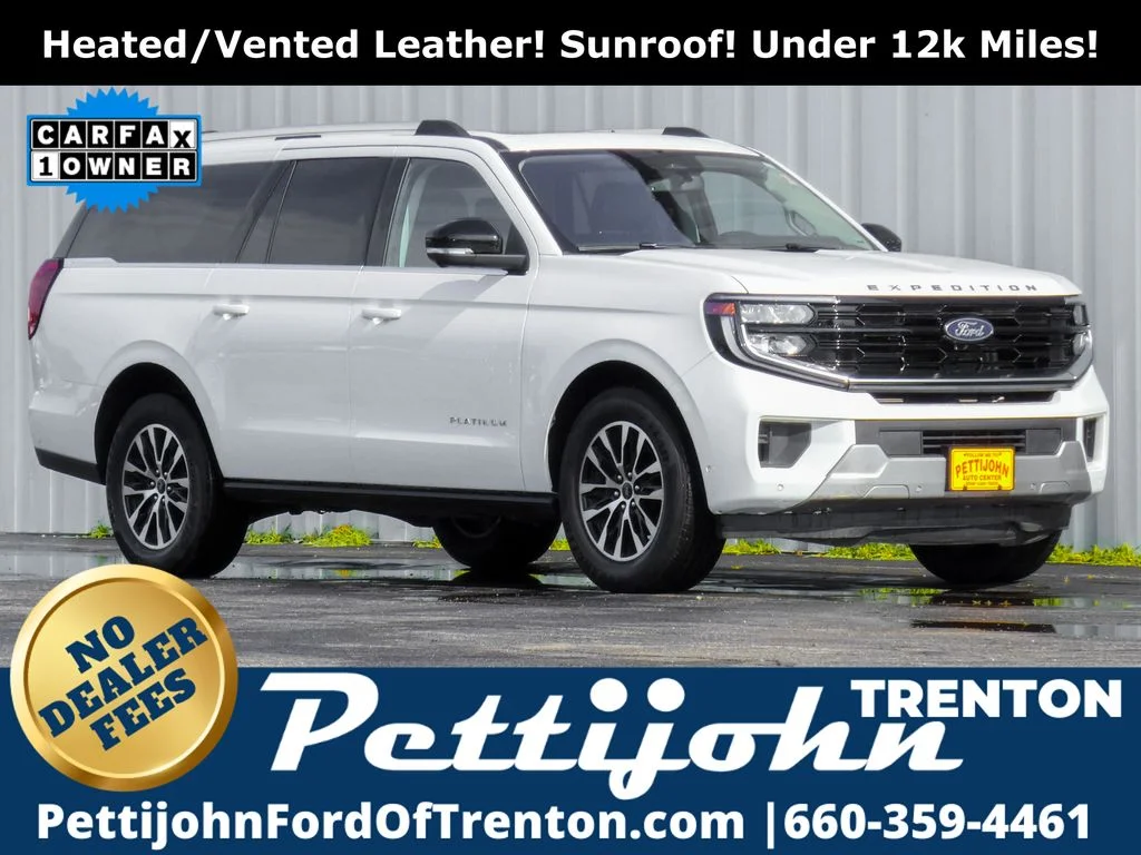 Used 2025 White Ford Platinum image 1
