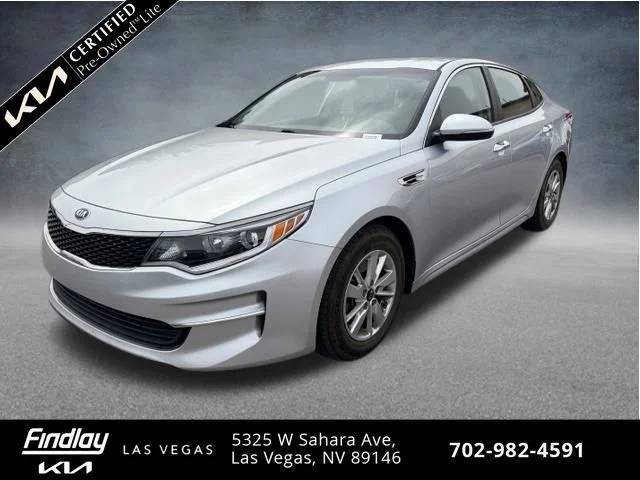 Certified Used 2017 Silver Kia LX image 1