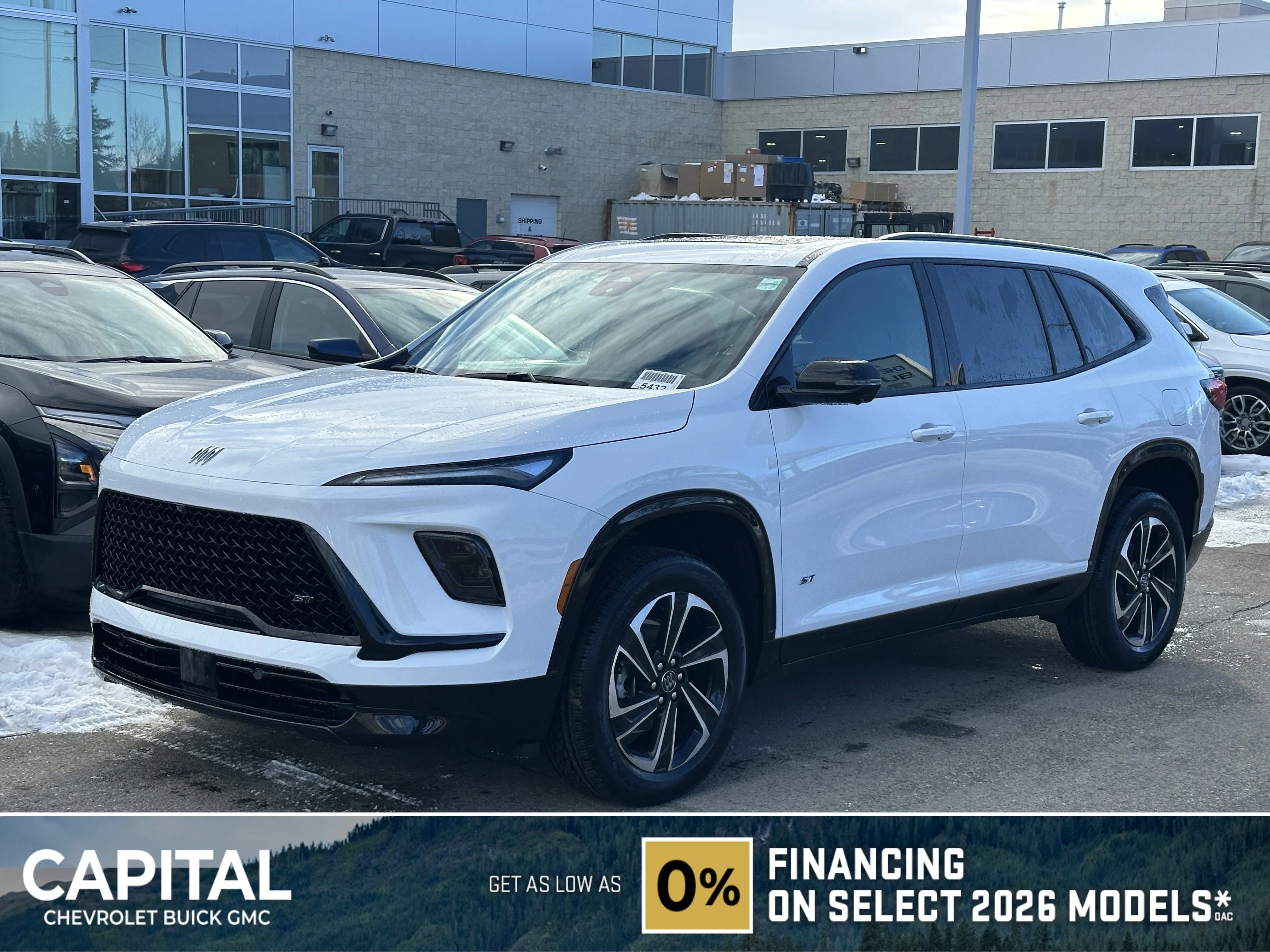 New 2026 Summit White Buick Sport Touring image 1