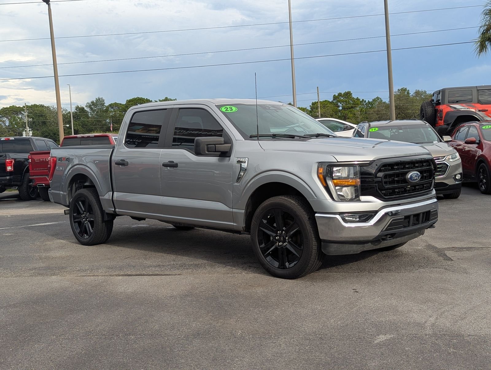 Used 2023 Silver Metallic Ford XLT image 2