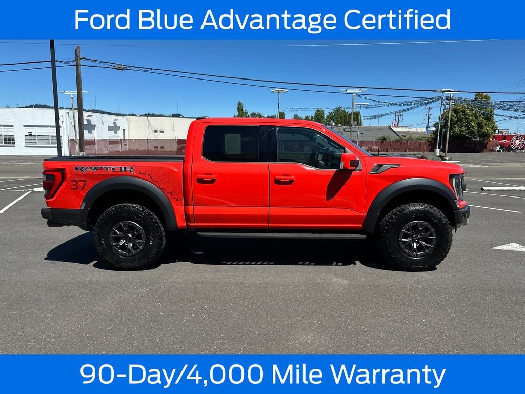 Used 2022 Orange Ford Raptor image 9