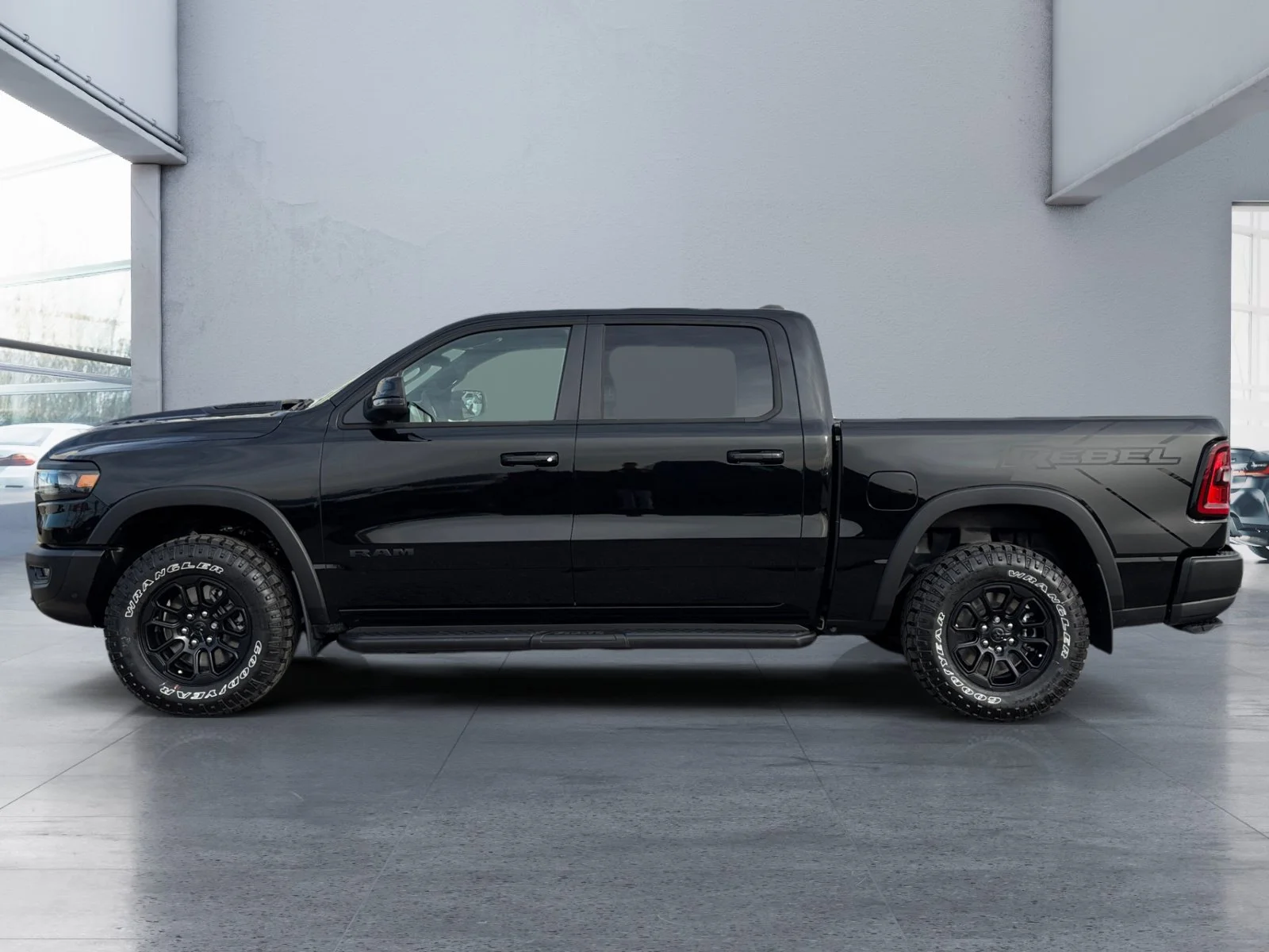 New 2027 Diamond Black Crystal Pearl Ram Rebel image 2