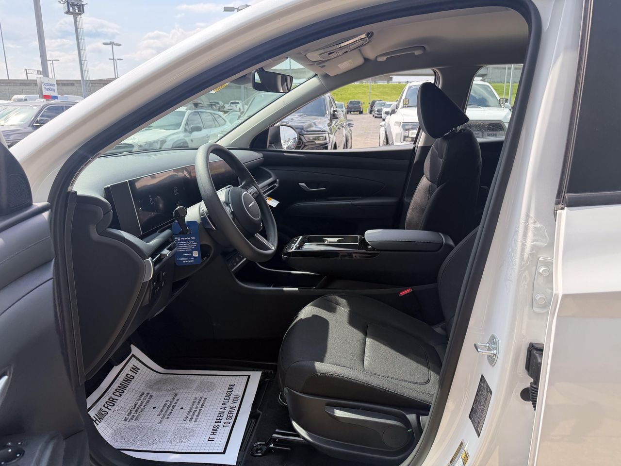 New 2026 Creamy White Pearl Hyundai Blue image 30