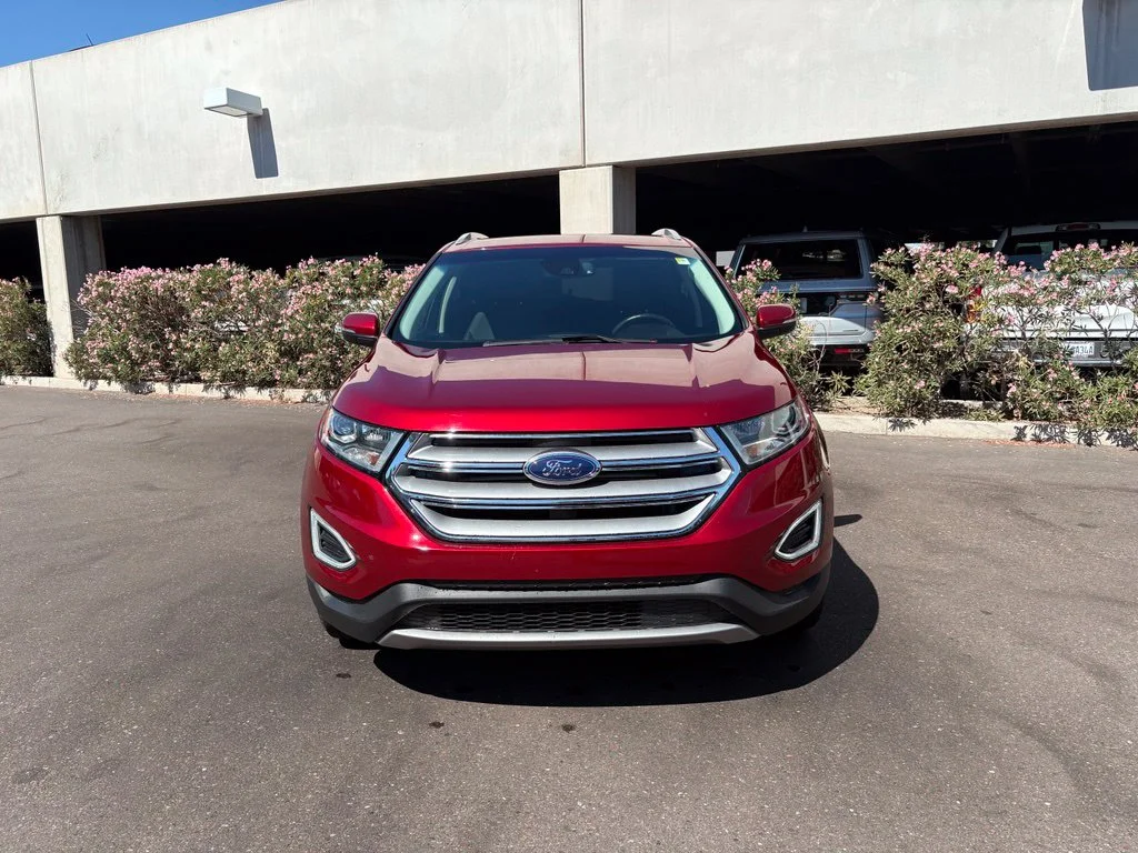 Used 2018 Red Ford Titanium image 3