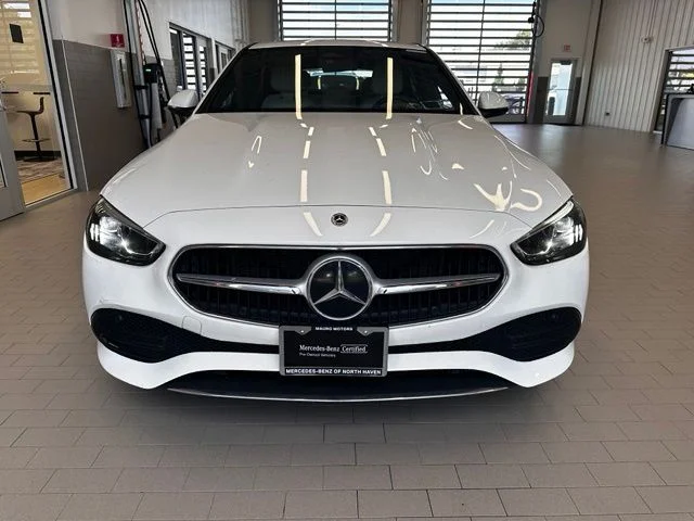 Certified Used 2023 White Mercedes-Benz C 300 image 2