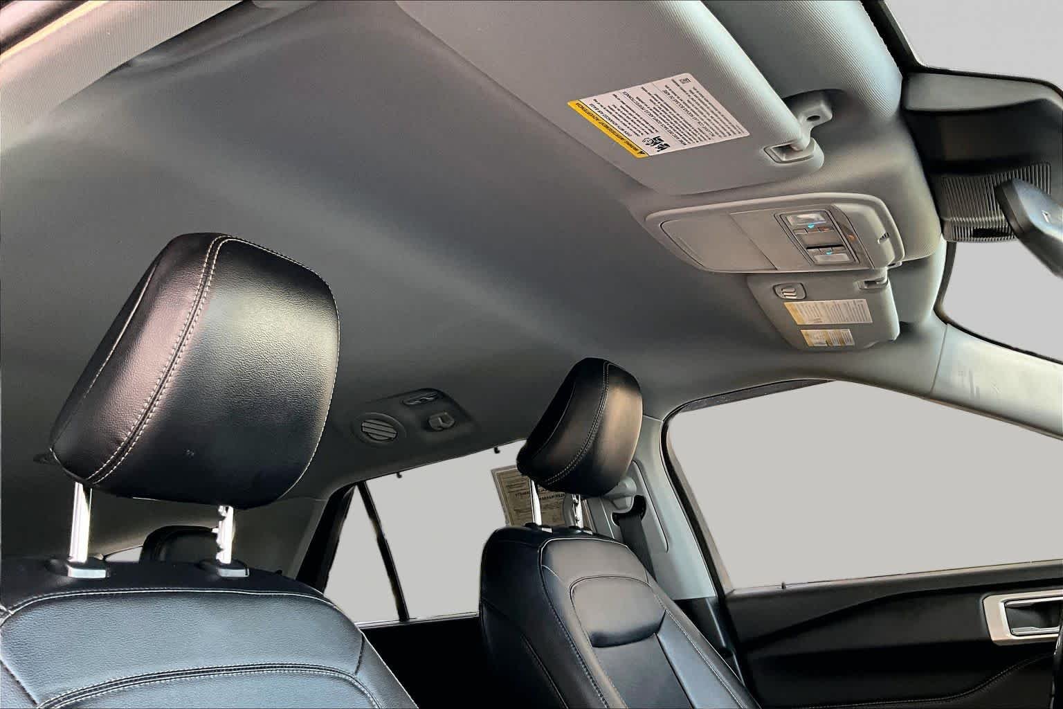 Used 2021 Agate Black Metallic Ford Limited image 14