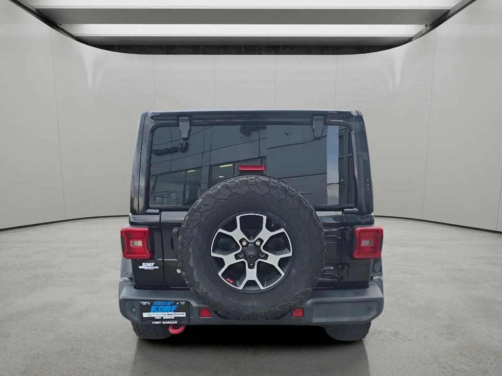 Used 2020 Black Clearcoat Jeep Rubicon image 4