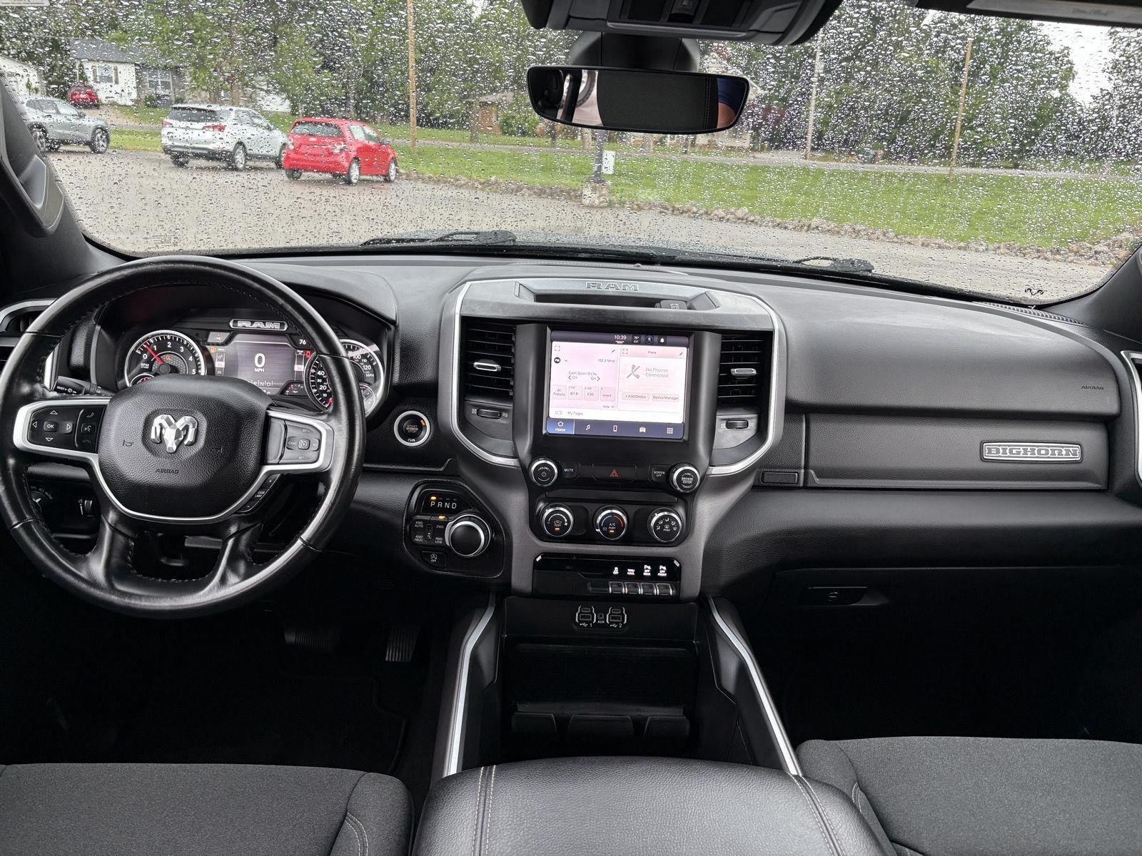 Used 2022 Granite Crystal Metallic Clearcoat Ram Big Horn image 5