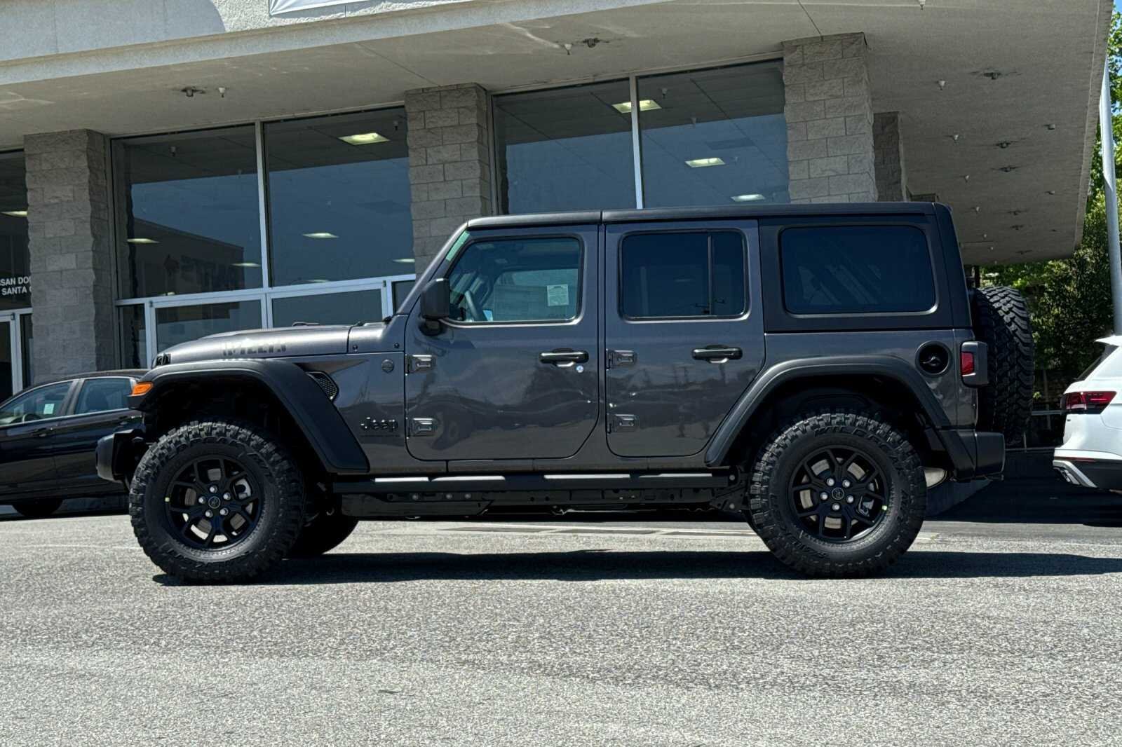 New 2026 Granite Crystal Metallic Clear-Coat Exterior Paint Jeep Willys image 7