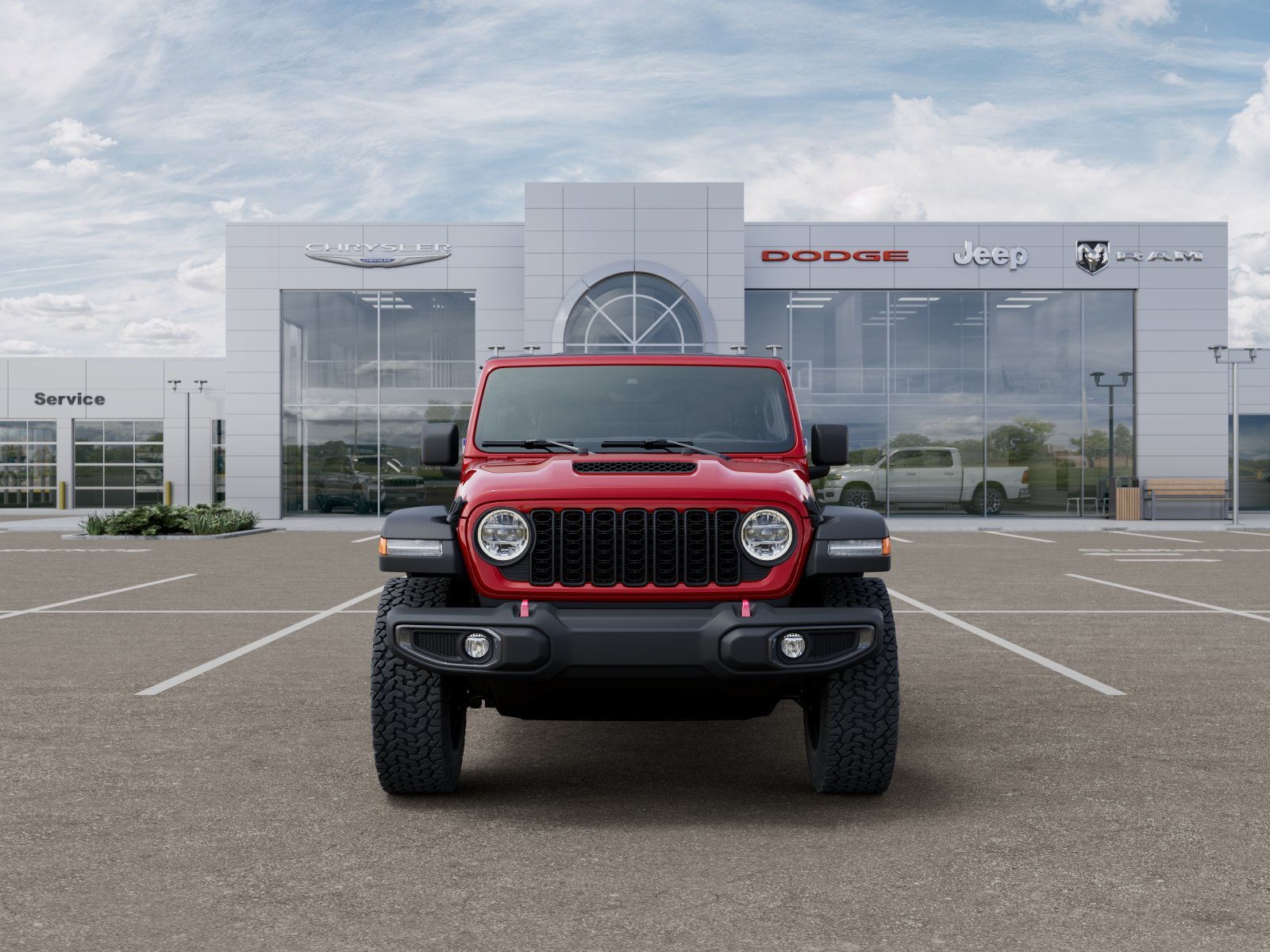 New 2026 Firecracker Red Clear-Coat Exterior Paint Jeep Rubicon image 34