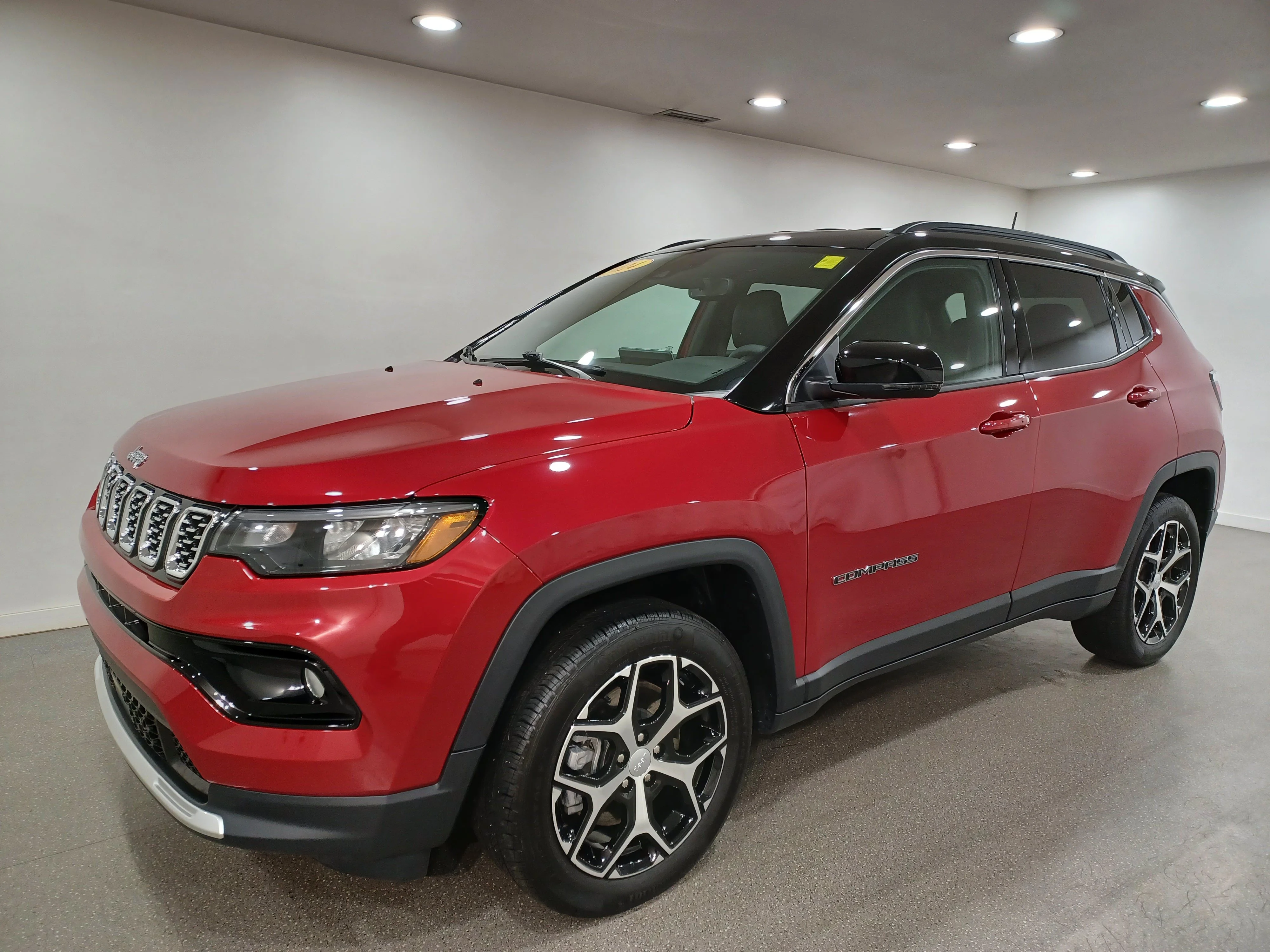 Certified Used 2024 Red Hot Pearl Jeep Limited 4x4*Remote Start | Htd Leather |  Htd Wheel | Blind Spot Detection | Lane Keep Assist image 2