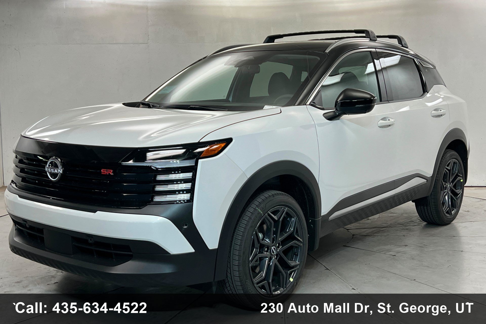New 2026 Aspen White TriCoat / Super Black Two-tone Nissan SR image 1