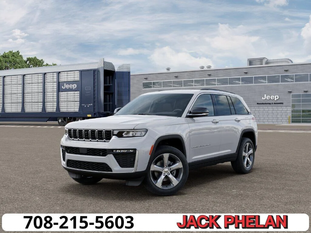 New 2026 Bright White Clearcoat Jeep Limited image 1