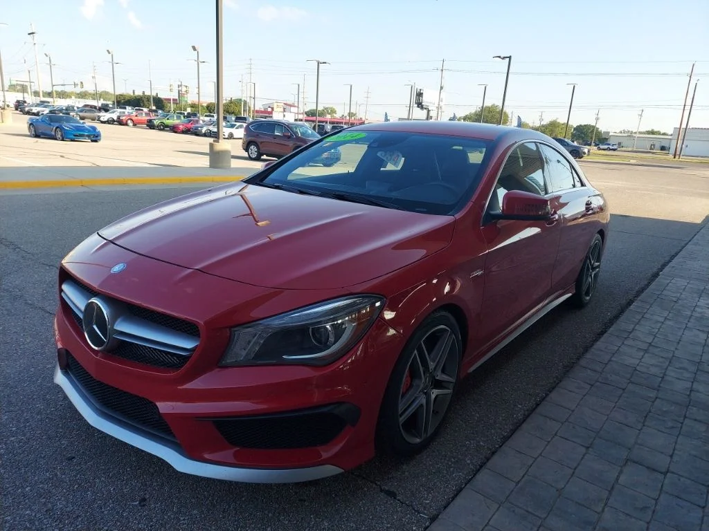 Used 2014 Red Mercedes-Benz CLA 45 AMG® image 3