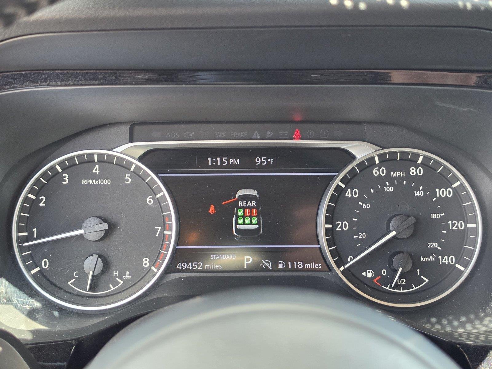 Used 2025 Super Black Nissan SV image 12