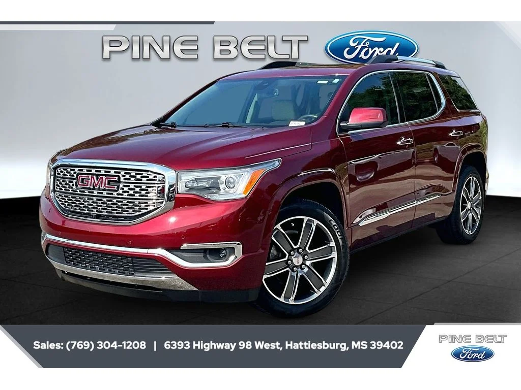 Used 2018 Crimson Red Tintcoat GMC Denali image 10