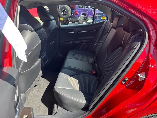 Used 2021 Supersonic Red Toyota SE image 13
