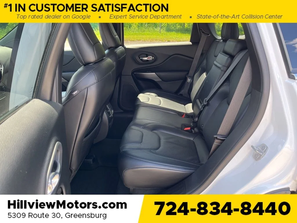 Certified Used 2019 Bright White Clearcoat Jeep Limited image 26
