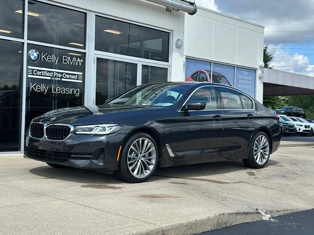Certified Used 2023 Dark Graphite Metallic BMW 530i xDrive image 4