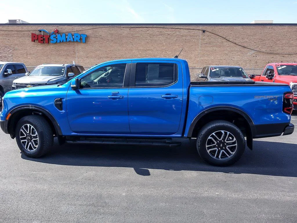 Used 2024 Blue Metallic Ford LARIAT image 5