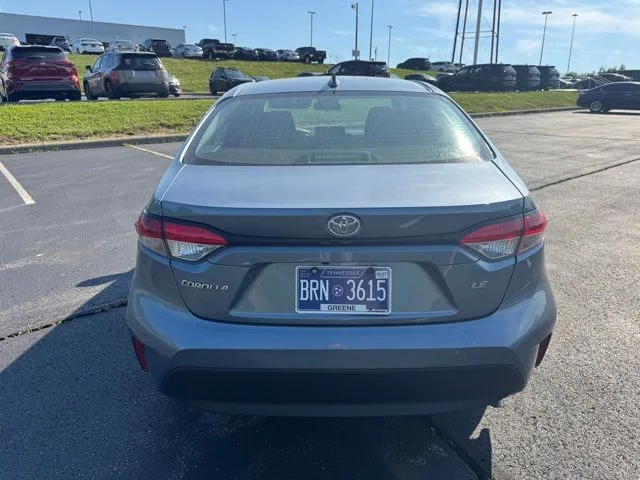 Used 2024 Blue Toyota LE image 4
