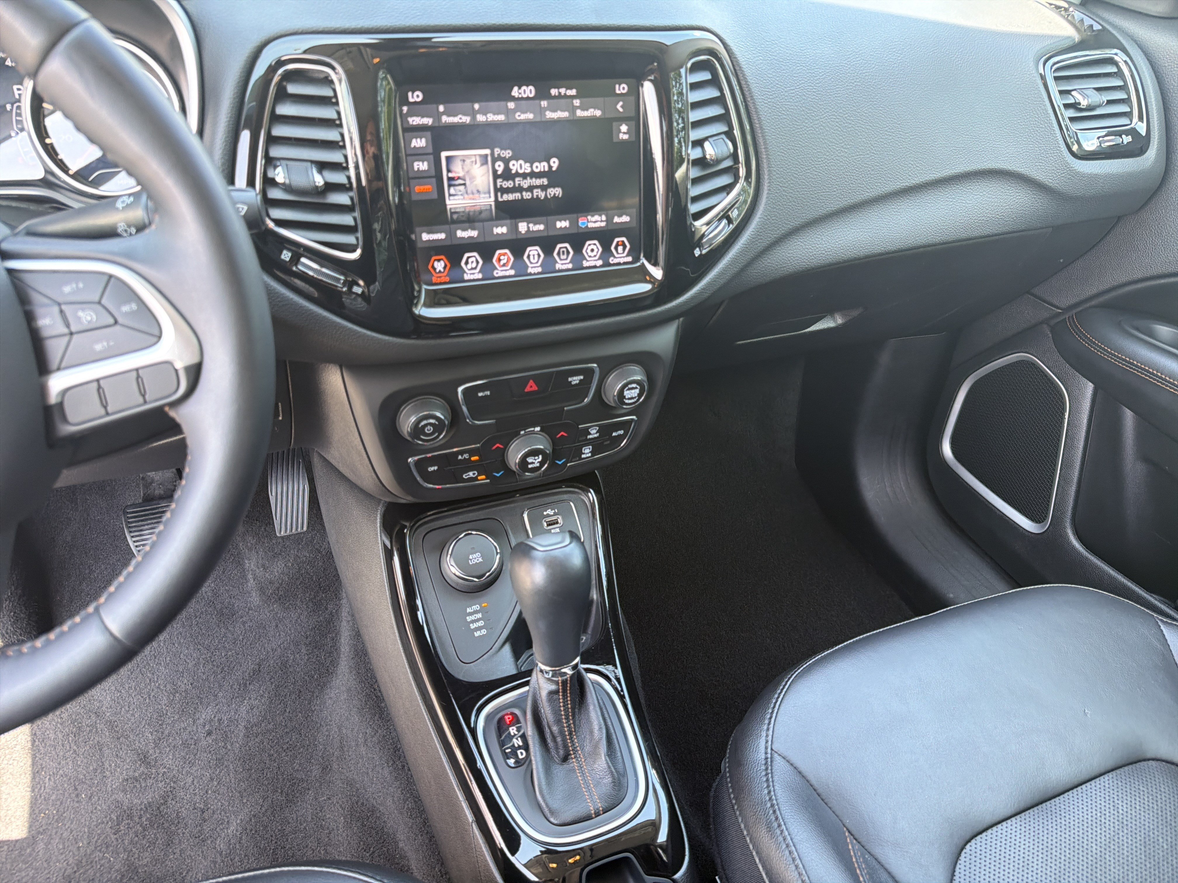 Used 2019 White Clearcoat Jeep Limited image 32