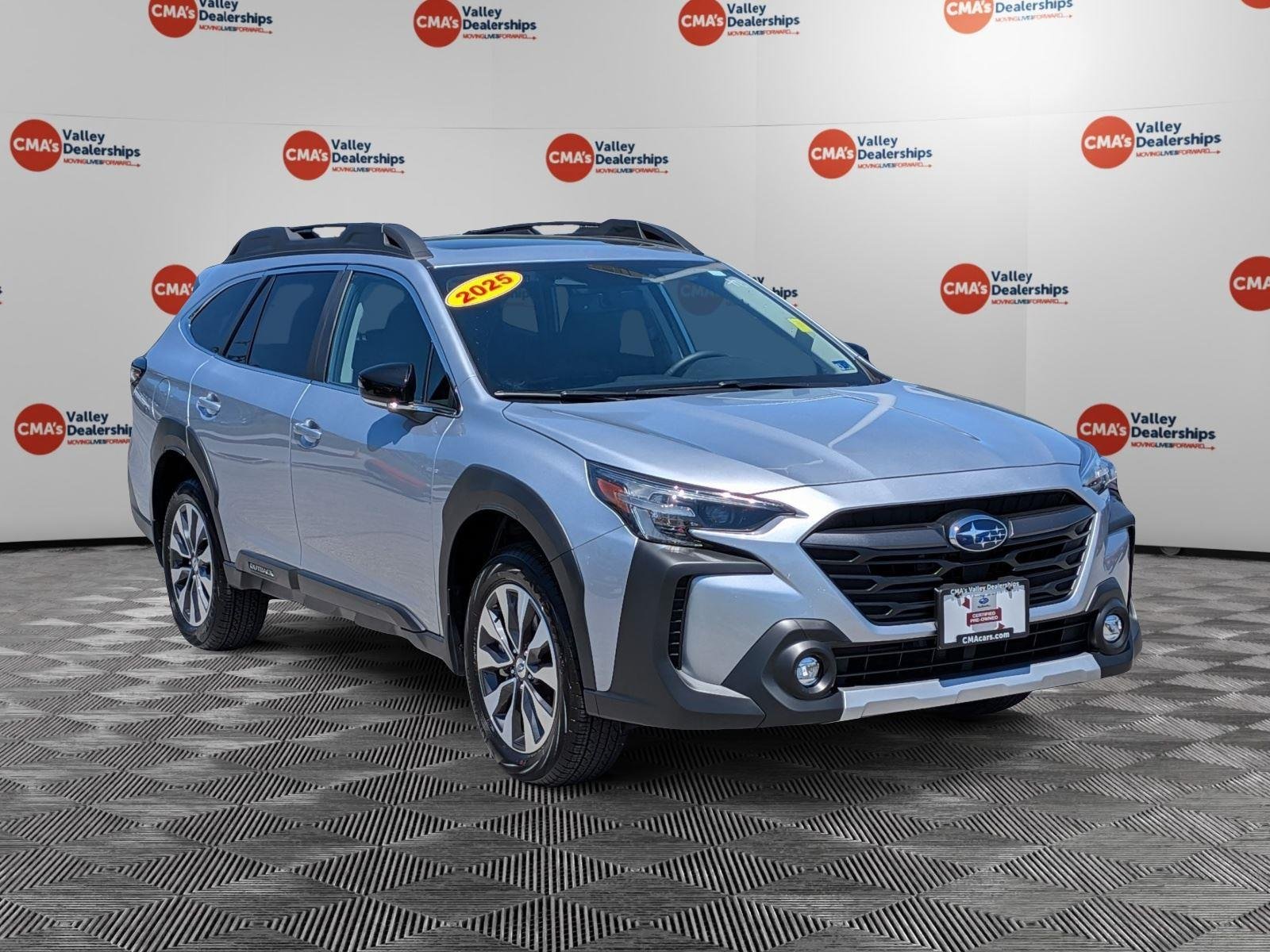 Certified Used 2025 Ice Silver Metallic Subaru Limited image 9