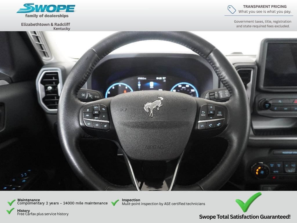 Used 2023 Hot Pepper Red Tinted Clearcoat Ford Big Bend image 15