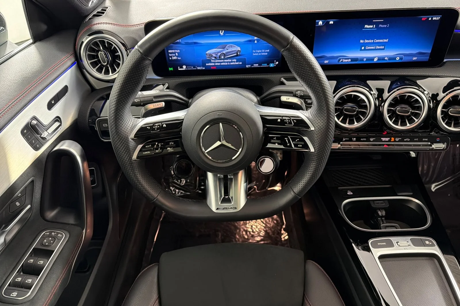 Used 2025 Polar White Mercedes-Benz AMG® CLA 35 4MATIC Coupe image 13