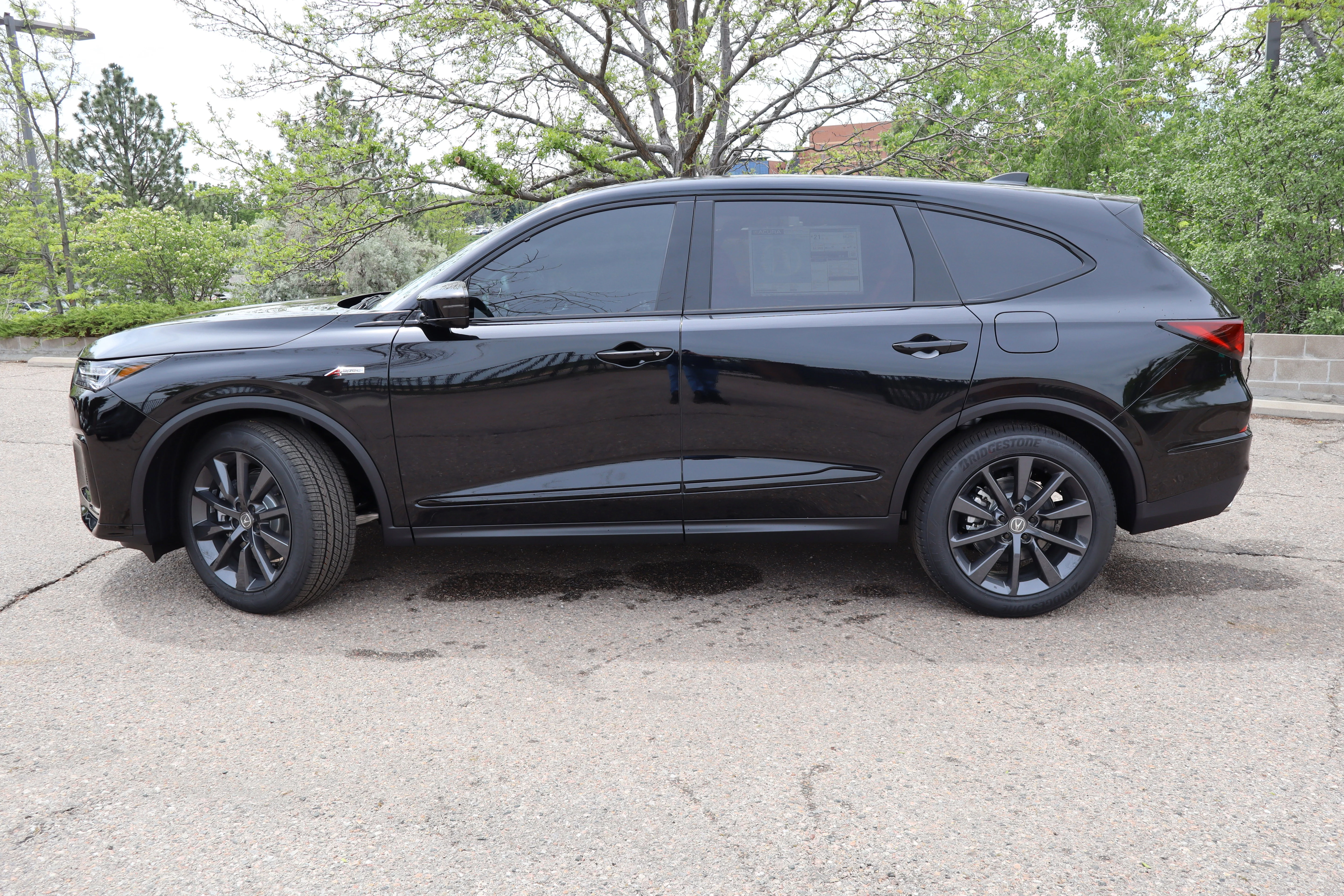 New 2026 Majestic Black Pearl Acura w/A-Spec Package image 3