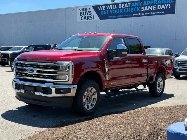 New 2026 Ruby Red Metallic Tinted Clearcoat Ford Lariat image 2